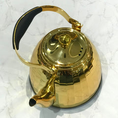 Steel Kettle Golden (1Litre)