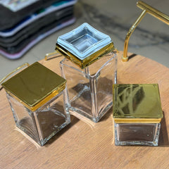3 Piece Acrylic Jar D-1