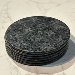 6 Pcs Leather Tea Coaster-ASN7