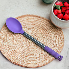 Steel Handle Cooking Spoon
