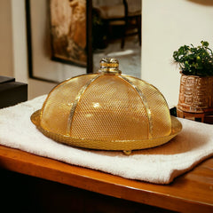 Metal Cake Tray With Lid Round-Small