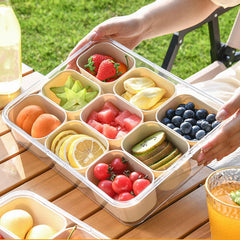 9 Compartments Divided Storage box