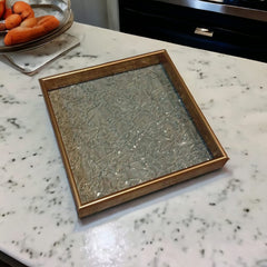 Glass Base Serving Tray-5499
