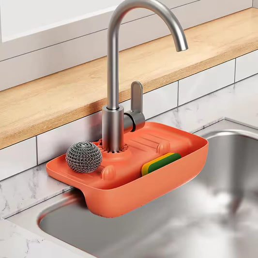 Silicone Faucet Splash Water Proof Shelf