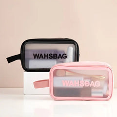 Wash Bag Makeup Travel Pouch Pink (M)