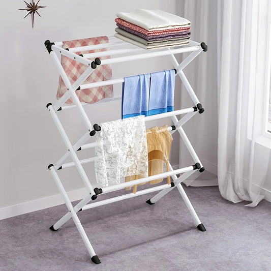 Foldable Clothes Drying Rack