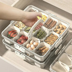12 Slot Divided Snack Box Container