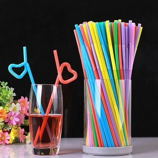 Multi Color Straw (50 Pcs)