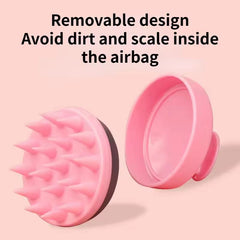 Silicone Shampoo Scalp Hair Brush