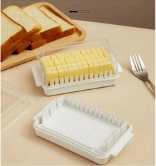 1 Pc Butter Cutter Container With Lid