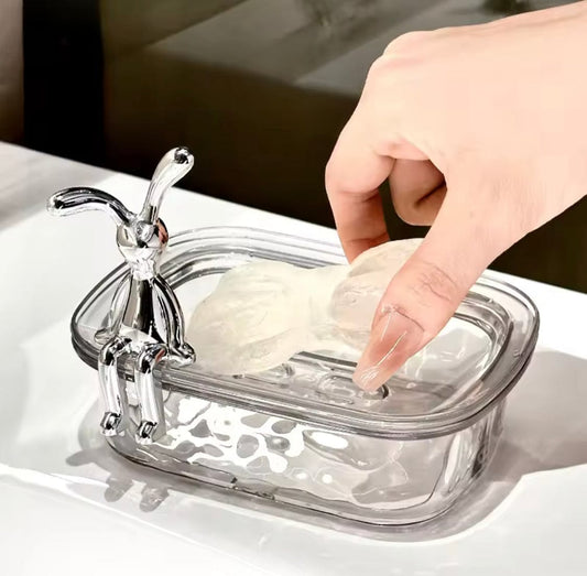 Acrylic Rabbit Soap Dish