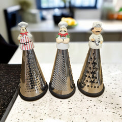 3in1 Stainless Steel Grater (Chef)