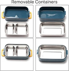 2 Layer Stainless Steel Lunch Box