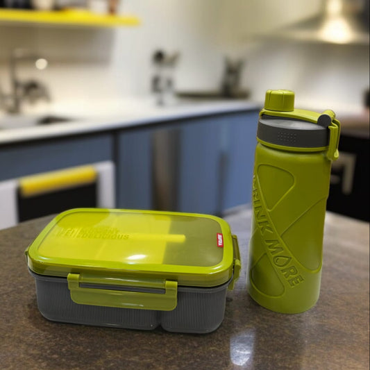 LunchBox with Bottle 7429 -Parrot