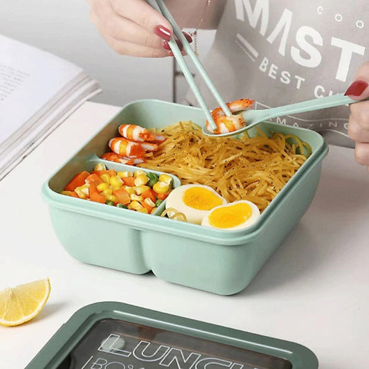 Bento Square Lunch Box-Green