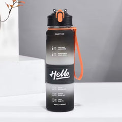 BPA Free Motivational Water Bottle