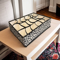 18 Pockets Socks Organizer(Polka Dots)