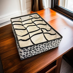 18 Pockets Socks Organizer(Polka Dots)