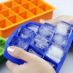 18 Holes Silicone Ice Cube Tray