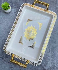 Rectangular Plastic Tray (Set of 3)