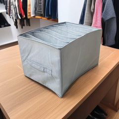 7 Grid Trouser / Pants Organizer(Grey)