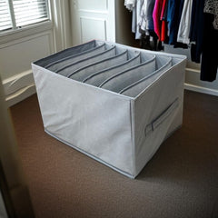 7 Grid Trouser / Pants Organizer(Grey)