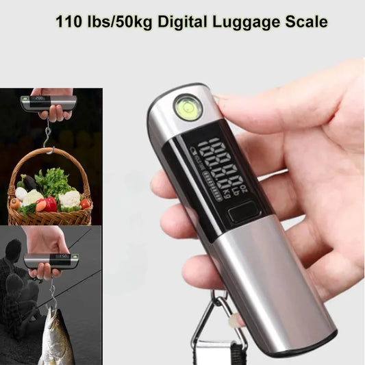 Digital Luggage Scale with Measure Tape