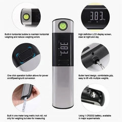 Digital Luggage Scale with Measure Tape