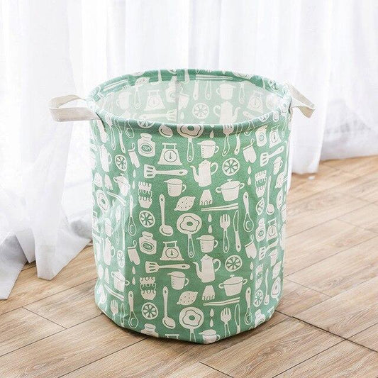 Foldable Fabric Laundry Basket