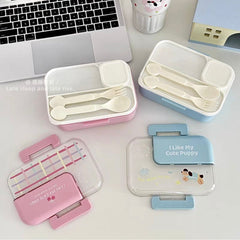 Leak Proof Bento Lunch Box-Pink