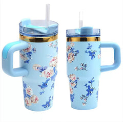 Flower Design Tumbler 750ml