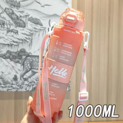 Reusable Motivational Water Bottle