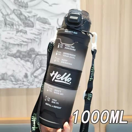 Reusable Motivational Water Bottle