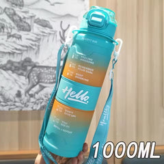 Reusable Motivational Water Bottle