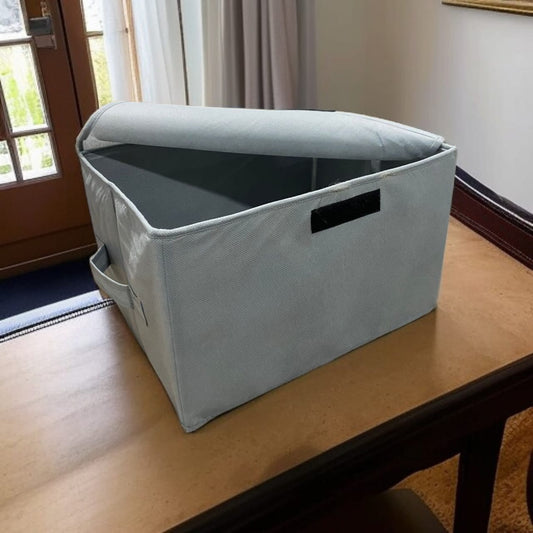 Collapsible Storage Box with Lid