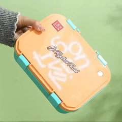 2 Grid Stainless Steel Lunch Box