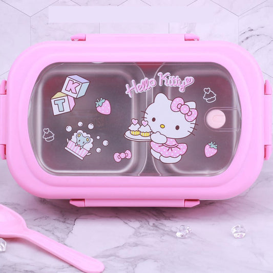 Cartoon Printed Lunch Box-D8