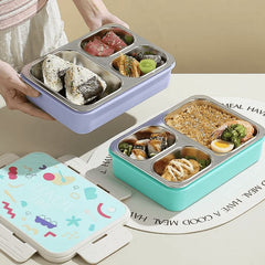 Stainless Steel Lunch Box-Green