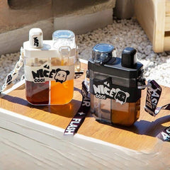 Dual Section Sipper Bottle