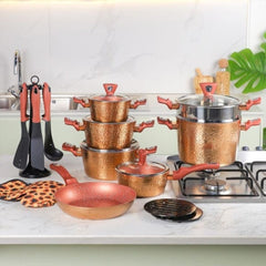 BAROLY 23 Pcs Non Stick Cookware Set