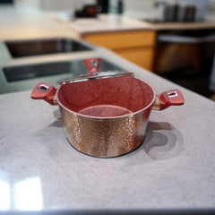 Marble-Coating Cooking Casserole 20cm