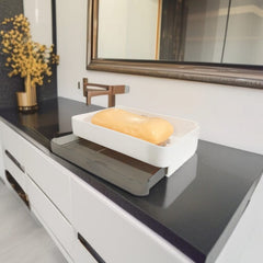Wall Mounted Soap Holder with Tray