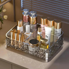 Glacier Design Desktop Makeup Organizer(Black)
