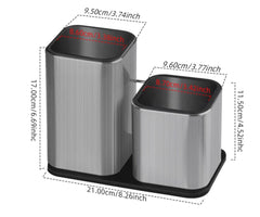 Dual Kitchen Utensil Holder