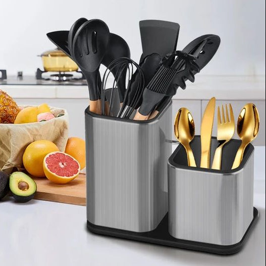 Dual Kitchen Utensil Holder