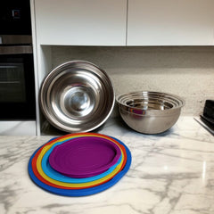 5 Pc Stainless Steel Salad bowl