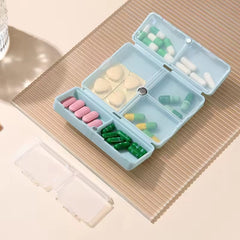 7-Compartment Mini Sealed Medicine Box