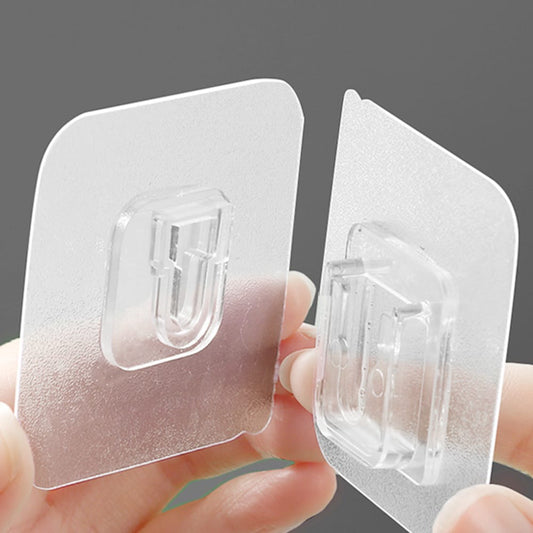 Double-Sided Adhesive Wall Hook (10 Pairs)
