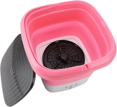 Portable Folding Washing Machine-Pink