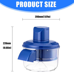 Rechargeable Electric Fruit Peeler-Blue